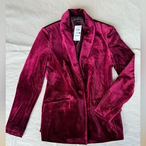 Woman’s holiday blazer